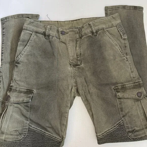 UglyBros Motorcycle Reinforced Riding Pants – Army Green Size 30 - Picture 2 of 8